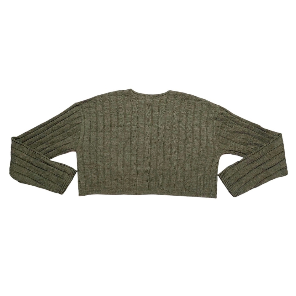 NWOT Abound Cardigan Sweater Size L Green - Picture 2 of 9